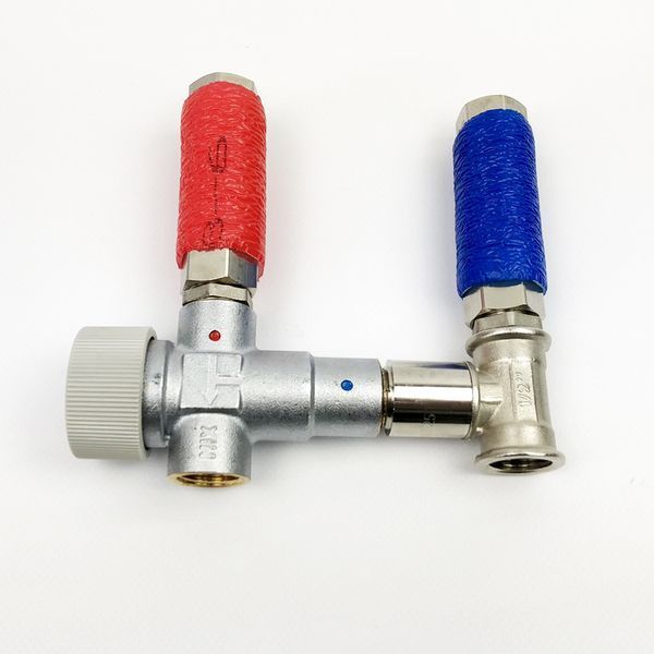 Смеситель-термостат бойлера, водонагревателя 7T SHORT Boiler Series 1/2" KVANT KV00BS7T фото