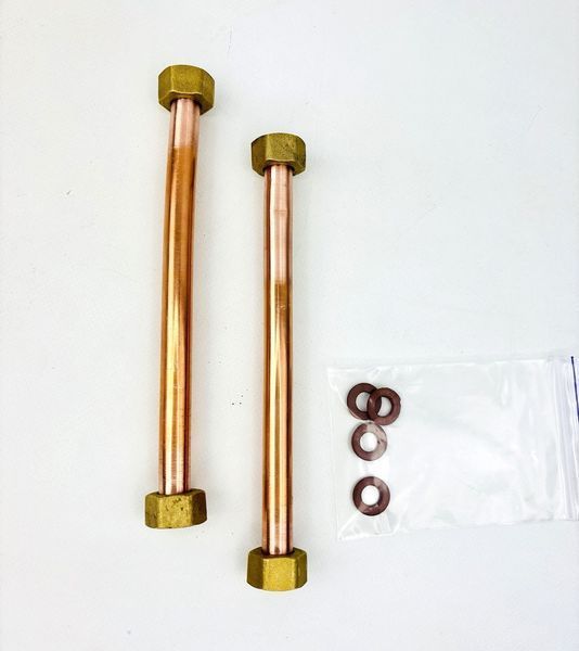 Набор для бойлера медный шланг 15см 1/2" FLEXY CUPRUM 32646 фото