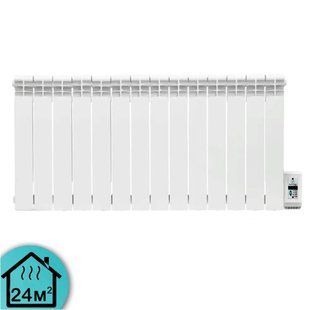 Електрорадіатор ELECTRO.14W, стандарт 500/96 (168Вт) Wi-Fi 1500Вт з настінними кріпленнями 31126 фото