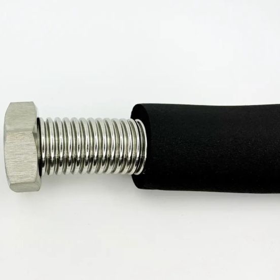 Шланг металлический гибкий нержавеющая сталь 1 1/2&rdquo;, 4бар FLEXY ECO-FLEX HT 65см (без кріплень) 314750 фото