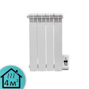 Електрорадіатор ELECTRO.4S, стандарт 500/96 (168Вт) програматор 390Вт з настінними кріпленнями 28408 фото