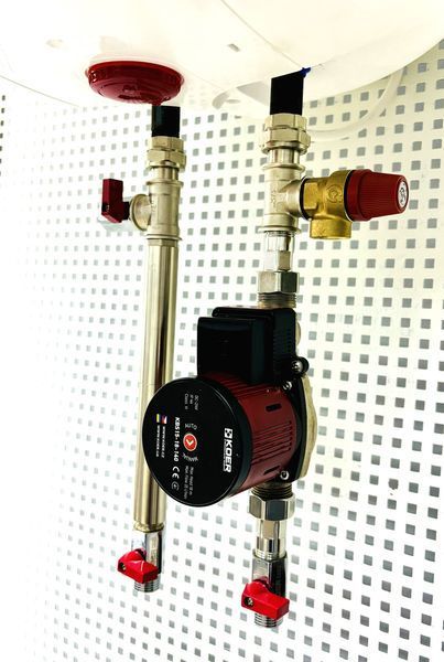 Набор для бойлера MINI A6 Booster Boiler Series 1/2" KVANT KV00BS60K фото