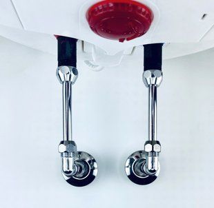 Набір для бойлера MAXI D3 хромований трубка d-10mm Boiler Series KV31272 фото