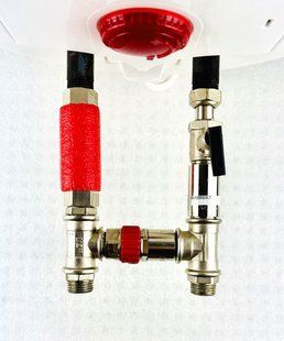Комплект подключения водонагревателя Boiler Series 3LT SHORT 1/2" KVANT KV00BS3LT фото