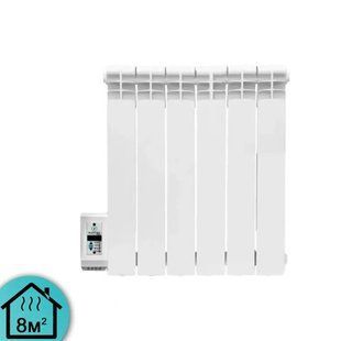 Електрорадіатор ELECTRO.6SL, стандарт 500/96 (168Вт) програматор зліва 650Вт з настінними кріпленнями 23958L фото