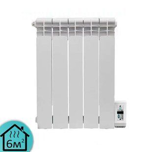 Електрорадіатор ELECTRO.5W, стандарт 500/96 (168Вт) Wi-Fi 400Вт з настінними кріпленнями 28413 фото