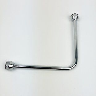 Гибкая подводка медная хромированная угол 90&deg;, 1/2 ВВ, d 10мм бумеранг FLEXY CHROME 50см (25+25) 32628 фото