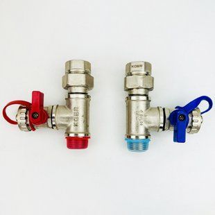 Набір для бойлера, водонагрівача MINI А з американками Boiler Series KV31101 фото