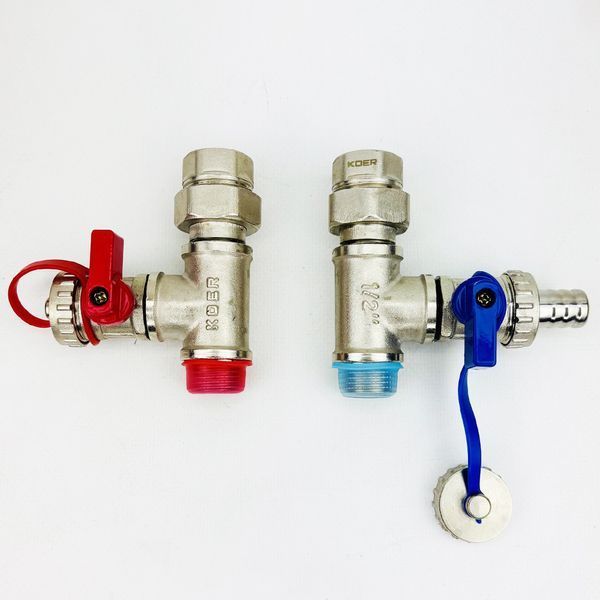 Набор для бойлера, водонагревателя MINI А с американками Boiler Series KV31101 фото