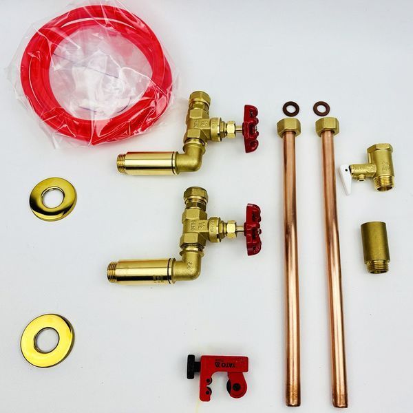 Комплект для бойлера RETRO TWO .M3 латунний Boiler Series 32435 фото