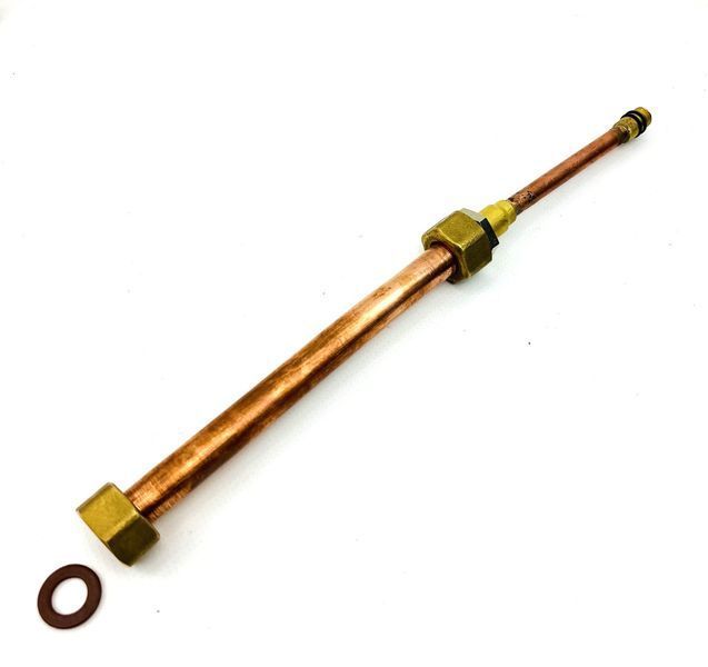 Комплект шлангов М10-1/2 "В медный 100см (1м) FLEXY CUPRUM (2шт) 32459 фото