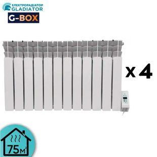 Система опалення електрична G4-BOX 75 з радіаторами Gladiator (5.2 кВт) 31343 фото