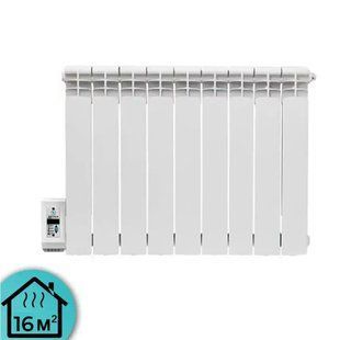 Электрорадиатор ELECTRO.9SL+ плюс 500/100 (200Вт) программатор слева 950В с настенными креплениями 28482L фото