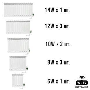 Розумна мобільна система опалення електрична ELECTRO SET 100С WI-FI 10680 Вт 31317 фото